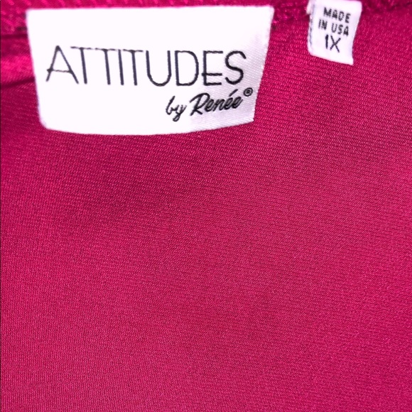 Attitudes by Renée - Tank & Matching Sheer Top - Picture 7 of 8